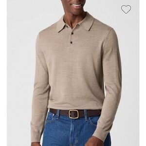 Raffi Linea Uomo Merino Wool Polo Sweater Old Money Quiet Luxury Preppy Career